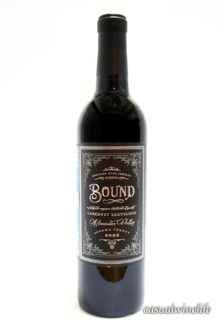 BOUND ALEXANDER VALLEY CABERNET SAUVIGNON,バウンド・アレキサンダー・ヴァレー・カベルネ・ソーヴィニヨン,2022,アメリカ,カリフォルニア,カリフォルニアワイン,アレキサンダー・ヴァレー,カベルネソーヴィニヨン,赤ワイン,ワイン,赤,レビュー,感想,口コミ,ワインブログ,カジュアルワイン生活