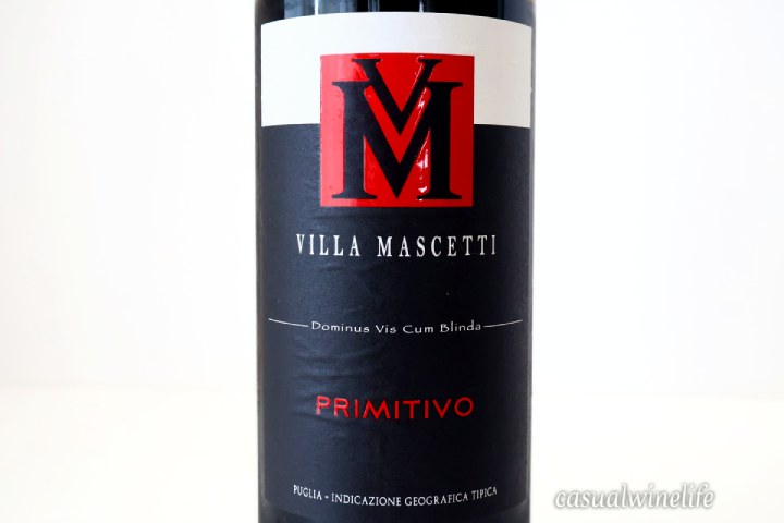 カルディ,kaldi,カルディのワイン,ヴィッラ・マシェッティ,Villa Mascetti,Primitivo,プリミティーヴォ,イタリア産,イタリア産ワイン,赤ワイン,ミディアムボディ,中重口,おすすめ,レビュー,味,感想,口コミ,ワインブログ,カジュアルワイン生活